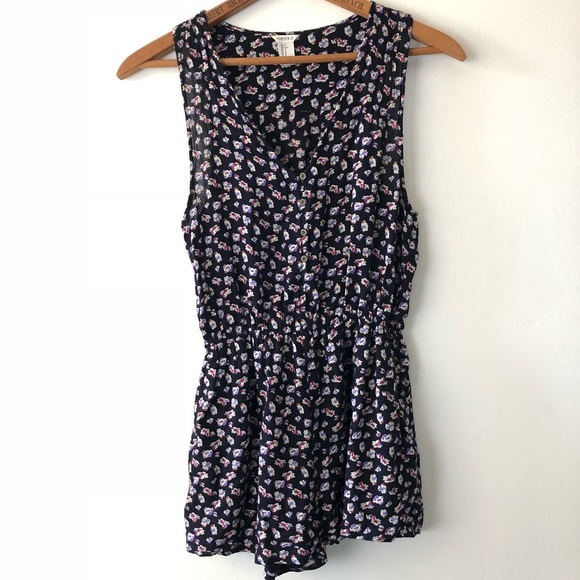 Floral Romper F21 - Picture 1 of 5